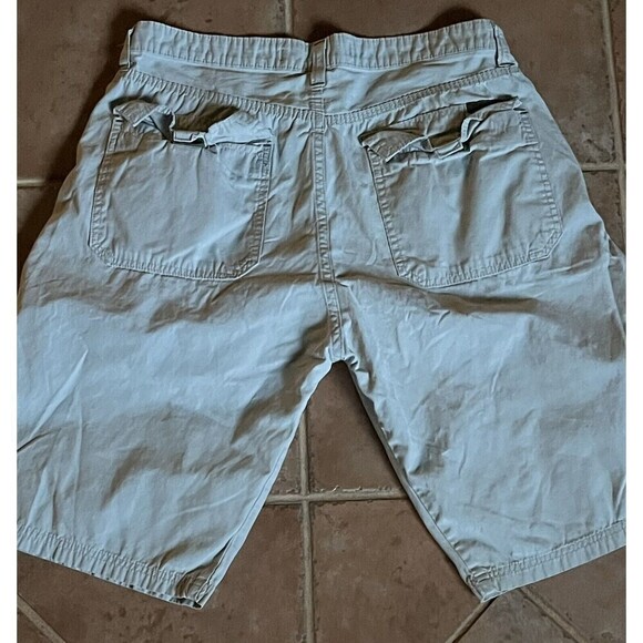 Mavi Men’s Utility Cargo Shorts 33 Beige Casual Outdoor Workwear - Picture 8 of 9